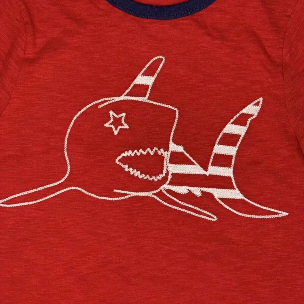 GAP embroidered shark